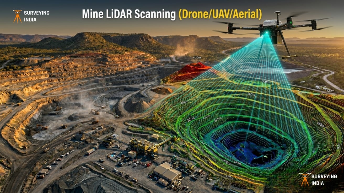Mine LiDAR Scanning (Drone/UAV/Aerial)