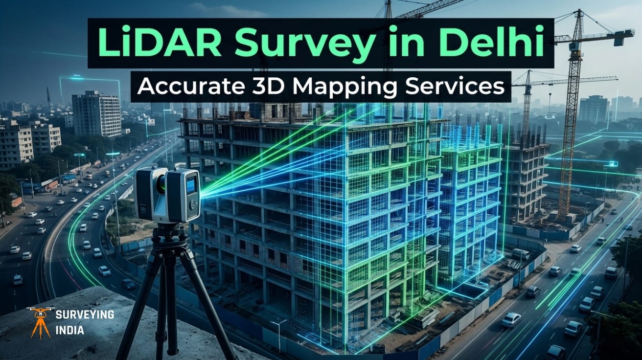 Best LiDAR Scanning and LiDAR Mapping Services in Delhi | Survey & 3D Data Solutions with unmatched precision