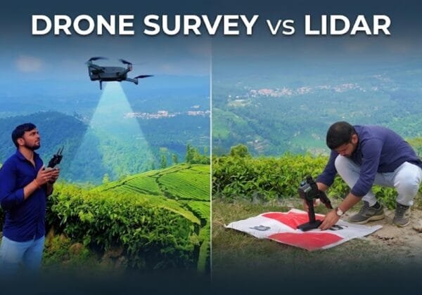 Drone Survey vs Lidar Survey in Agartala