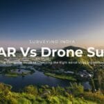 LiDAR vs drone survey comparison in Imphal, Manipur for valley and hill terrain mapping