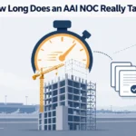 AAI NOC approval time — realistic timeline for airport height clearance in India
