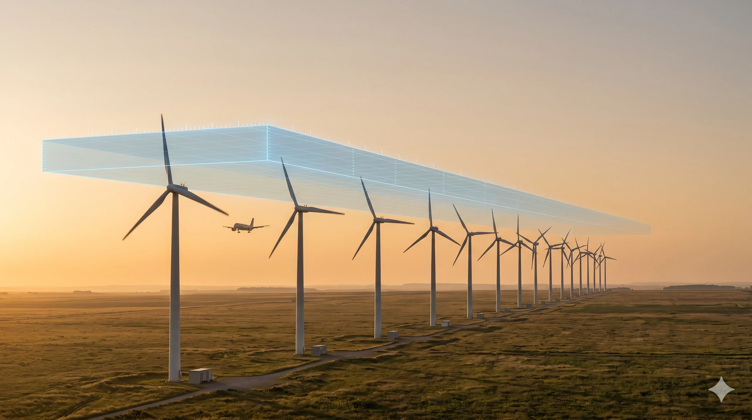 Wind turbine height limits near airports in India - turbines near an airport approach path