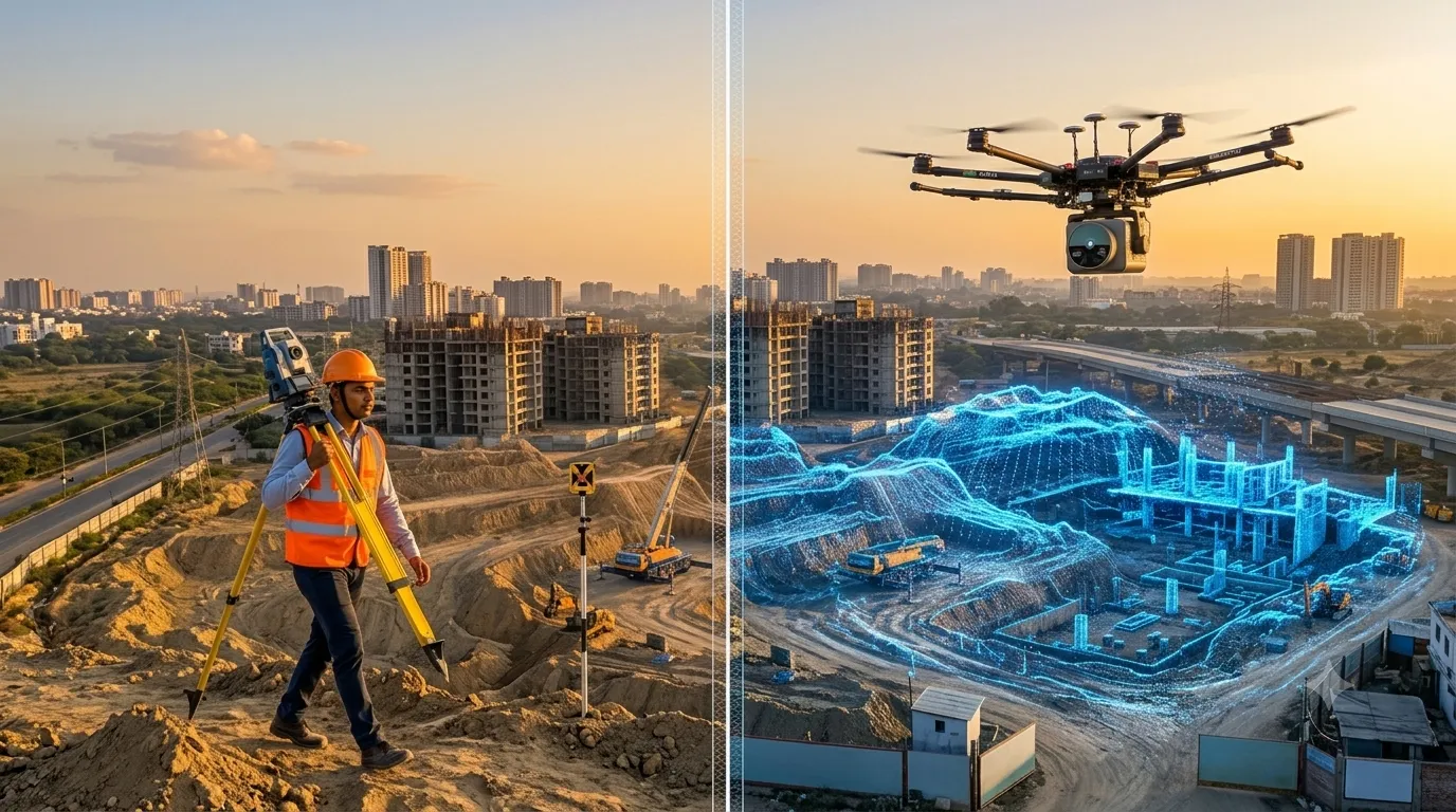 LiDAR Survey vs Traditional Survey: Key Differences